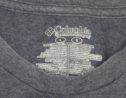 Mens UK Size L Columbia Grey  T-Shirt
