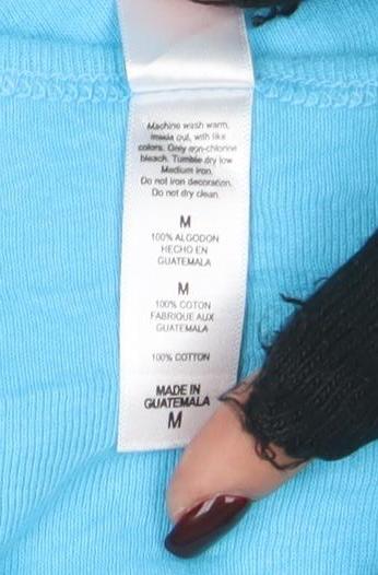 Womens UK Size M Bella Blue Basic T-Shirt