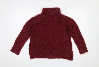 Womens UK Size One Size Goldie Red Pullover Jumper