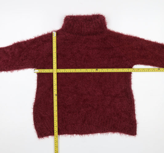Womens UK Size One Size Goldie Red Pullover Jumper