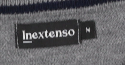 Mens UK Size M Inextenso Grey Pullover Jumper