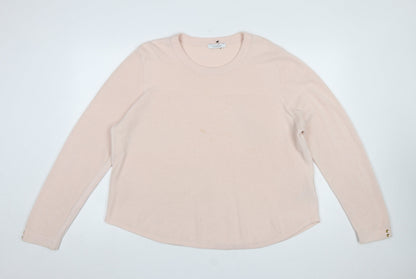 Womens UK Size 20 Marks and Spencer Pink Pullover Jumper