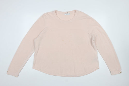 Womens UK Size 20 Marks and Spencer Pink Pullover Jumper