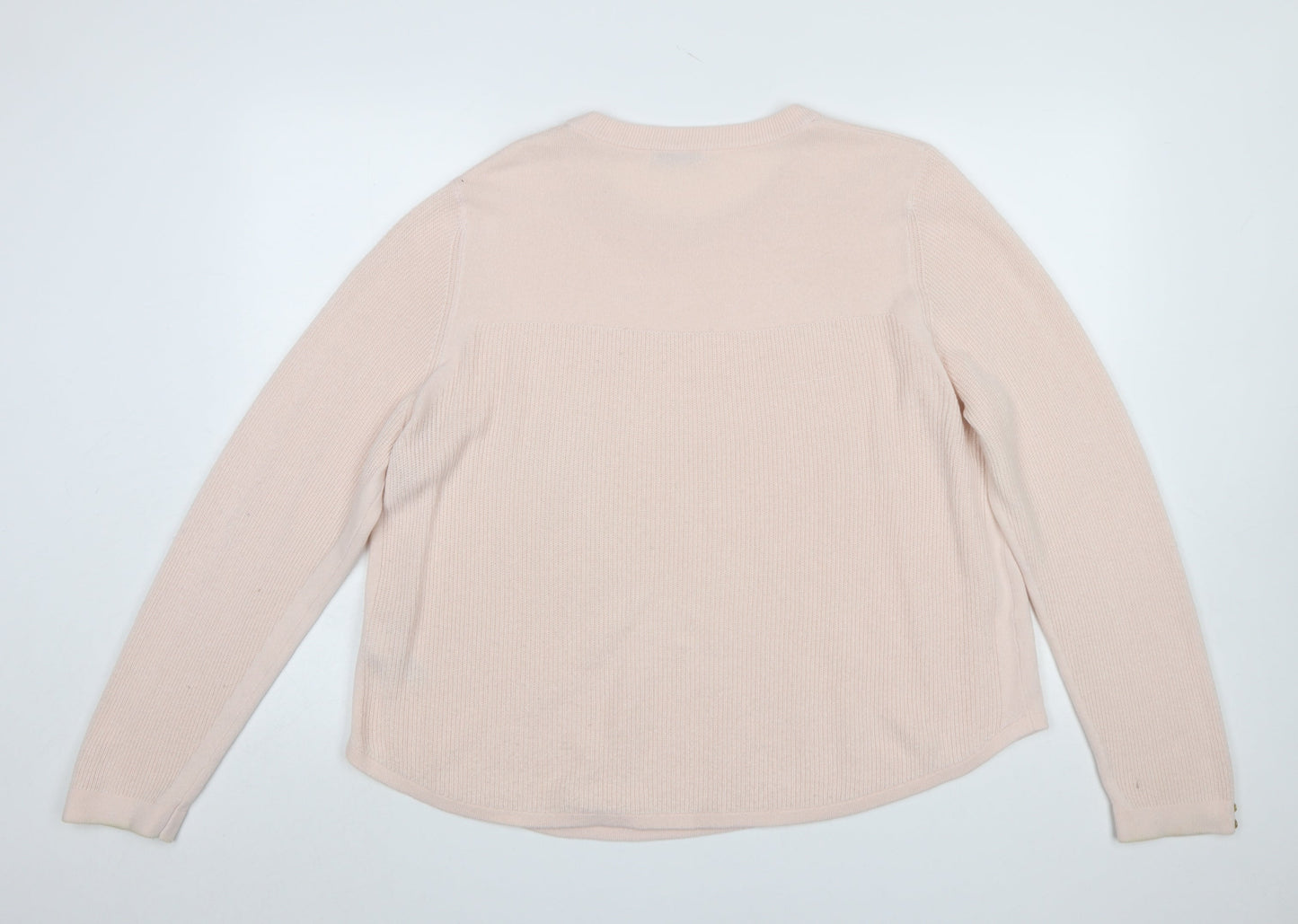 Womens UK Size 20 Marks and Spencer Pink Pullover Jumper