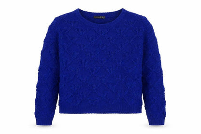 Womens UK Size 12 Atmosphere Blue Pullover Jumper