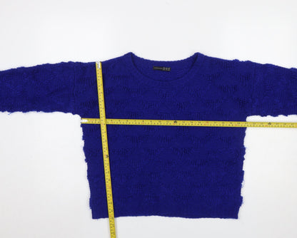 Womens UK Size 12 Atmosphere Blue Pullover Jumper