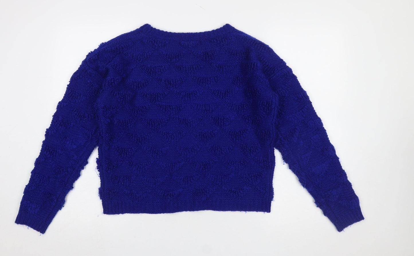 Womens UK Size 12 Atmosphere Blue Pullover Jumper