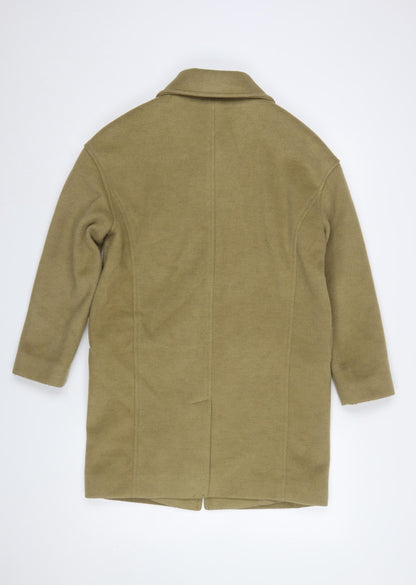 Womens UK Size 6 Marks and Spencer Beige Overcoat