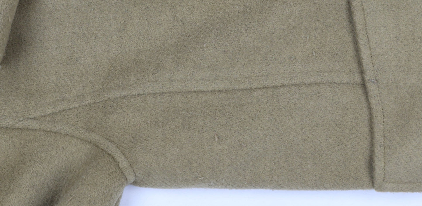 Womens UK Size 6 Marks and Spencer Beige Overcoat