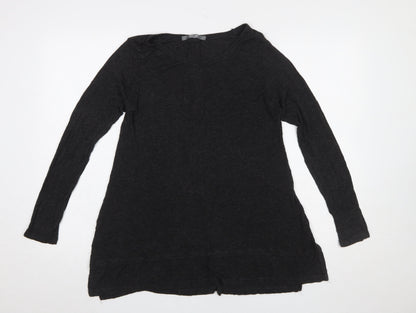Womens UK Size M COIN 1804 Black Tunic Blouse