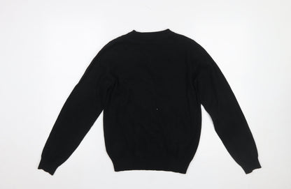 Girls UK Size 12-13 Years Marks and Spencer Black Cardigan Jumper