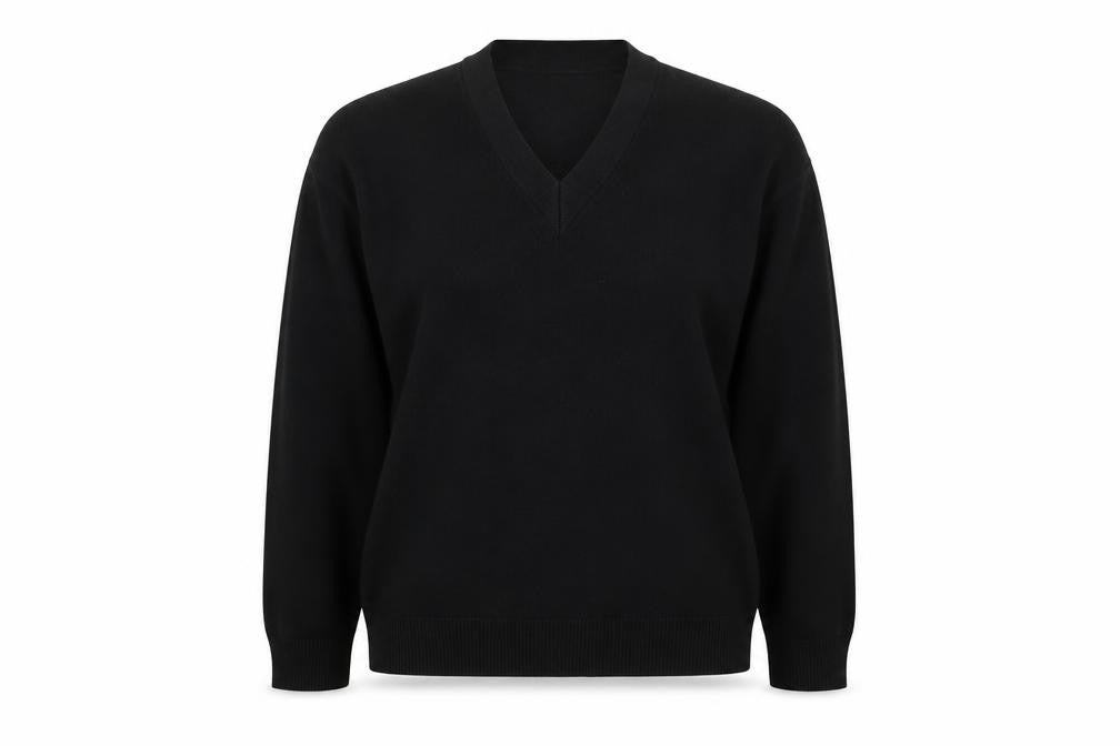 Womens UK Size M Marks and Spencer Black Pullover Jumper