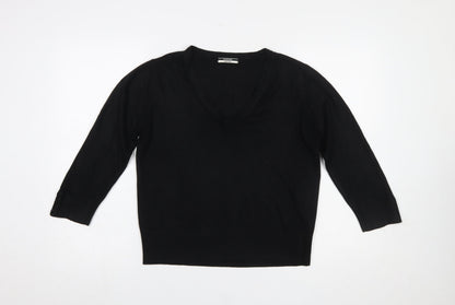 Womens UK Size 12 George Black Pullover Jumper