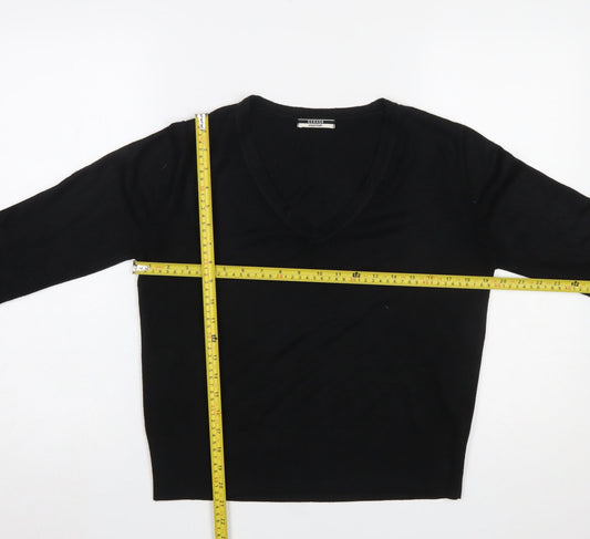 Womens UK Size 12 George Black Pullover Jumper