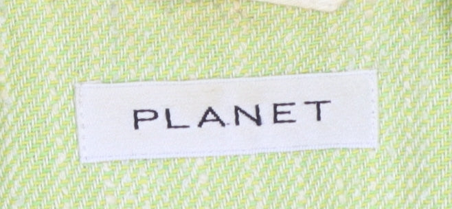 Womens UK Size 14 Planet Regular Green Blazer