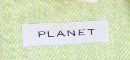 Womens UK Size 14 Planet Regular Green Blazer