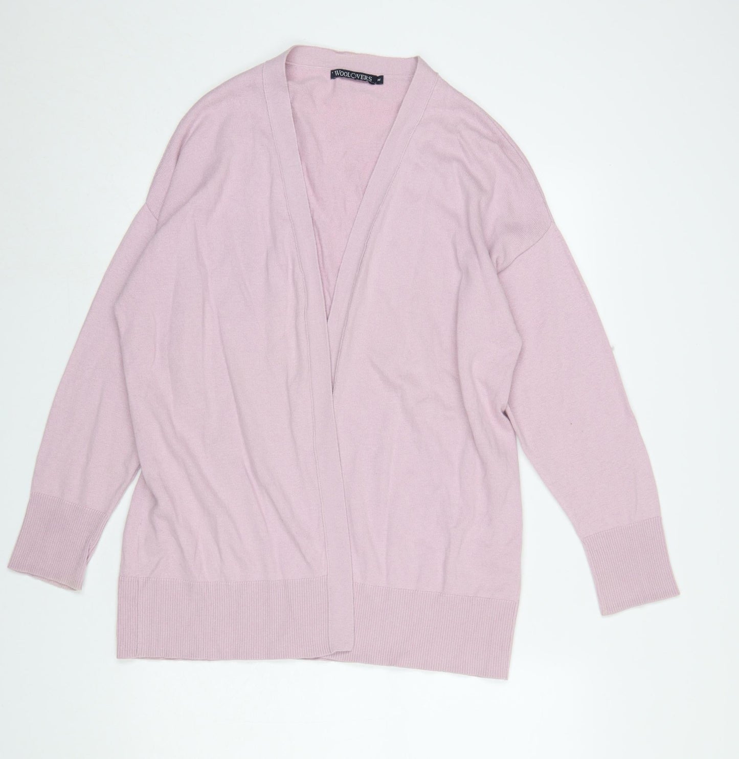 Womens UK Size M Woolovers Pink Cardigan Jumper