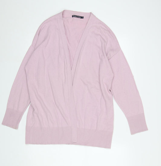 Womens UK Size M Woolovers Pink Cardigan Jumper