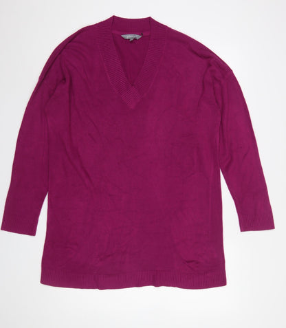 Womens UK Size 18 Principles Purple Pullover Jumper