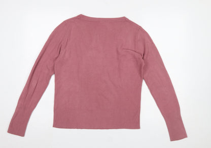 Womens UK Size 14 Dorothy Perkins Pink Pullover Jumper