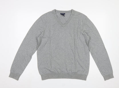 Mens UK Size M Gap Grey Pullover Jumper