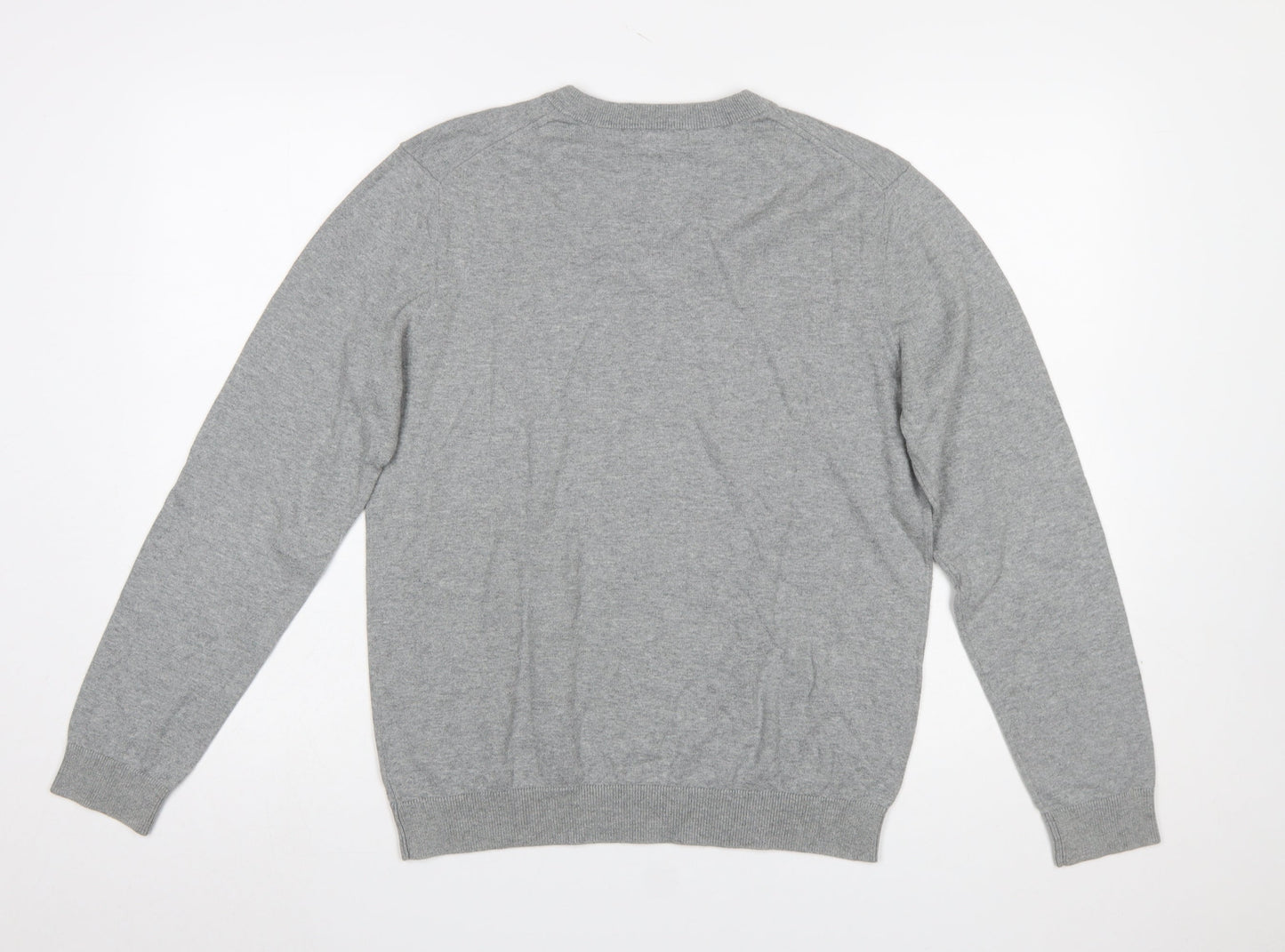 Mens UK Size M Gap Grey Pullover Jumper