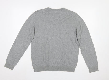 Mens UK Size M Gap Grey Pullover Jumper