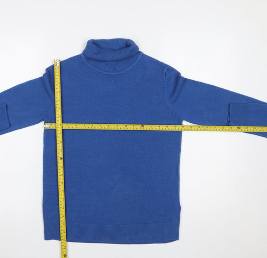Womens UK Size 10 Marks and Spencer Blue Pullover Jumper