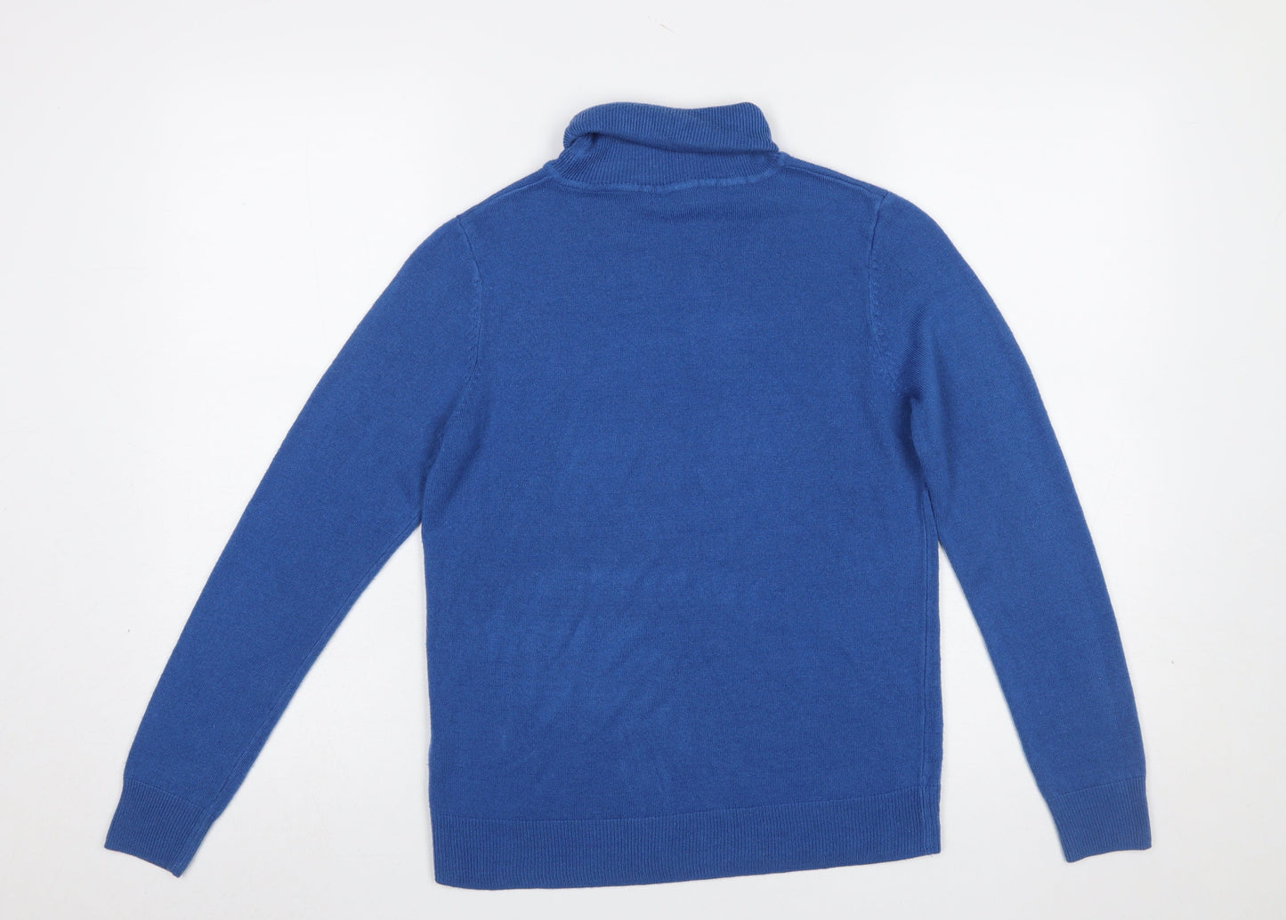 Womens UK Size 10 Marks and Spencer Blue Pullover Jumper