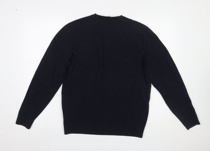 Mens UK Size XL COS Blue Pullover Jumper