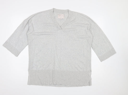 Womens UK Size L Part Two Grey Pullover Jumper
