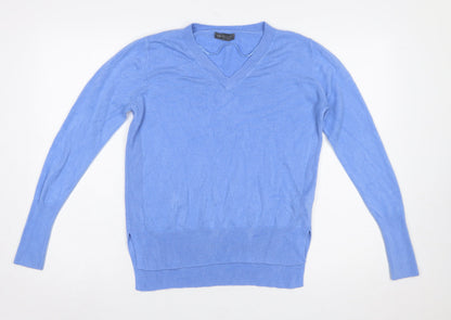Womens UK Size S Primark Blue Pullover Jumper