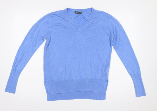 Womens UK Size S Primark Blue Pullover Jumper