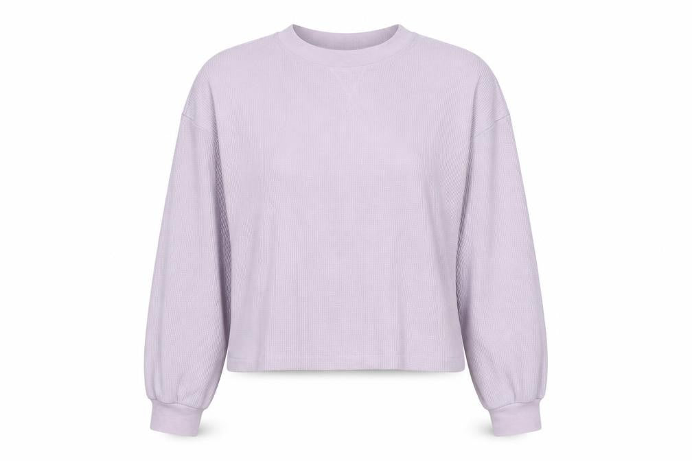 Womens UK Size S H&M Purple Pullover Sweatshirt