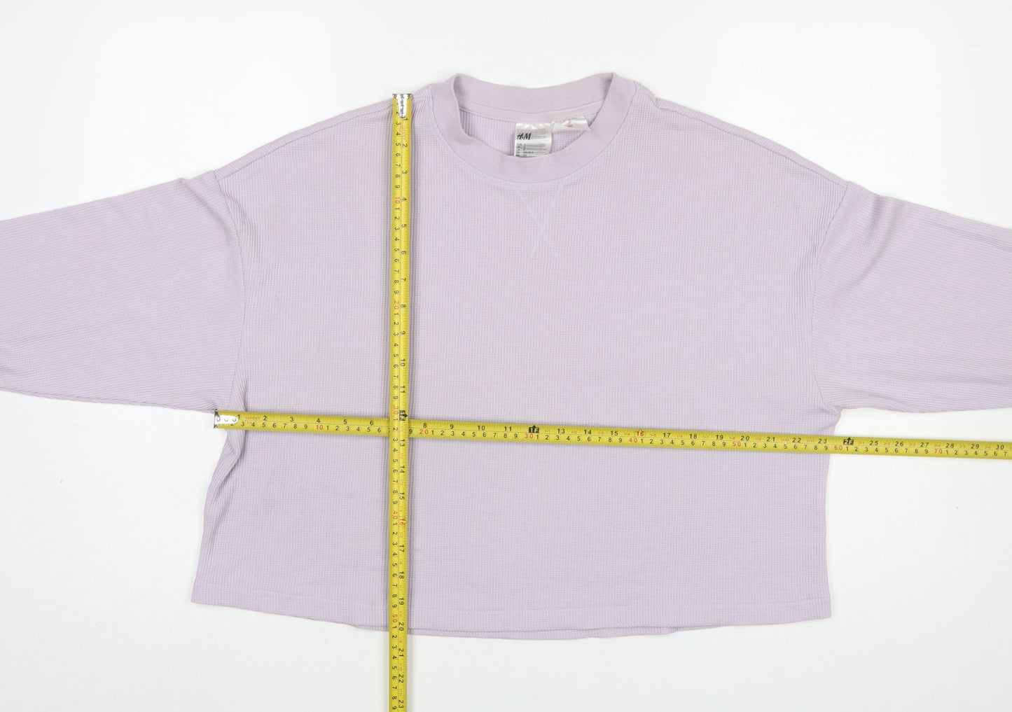 Womens UK Size S H&M Purple Pullover Sweatshirt