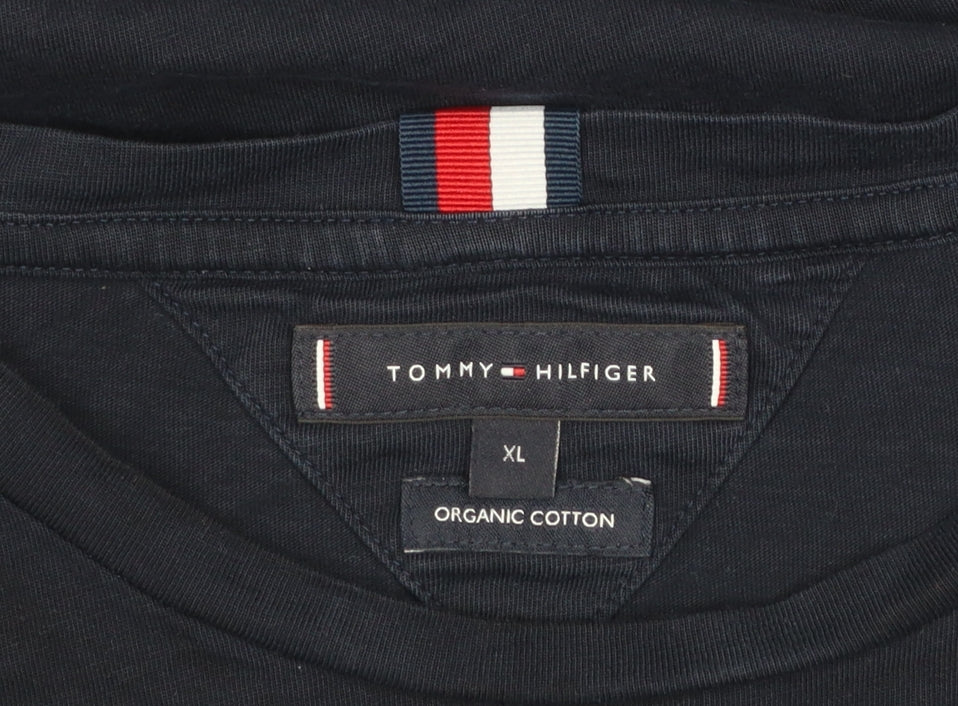 Mens UK Size XL Tommy Hilfiger Blue  T-Shirt