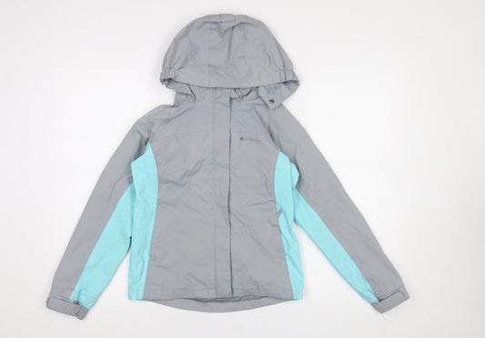 Girls UK Size 9-10 Years Mountain Warehouse Multicoloured Rain Coat