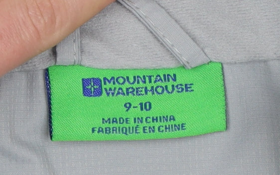 Girls UK Size 9-10 Years Mountain Warehouse Multicoloured Rain Coat