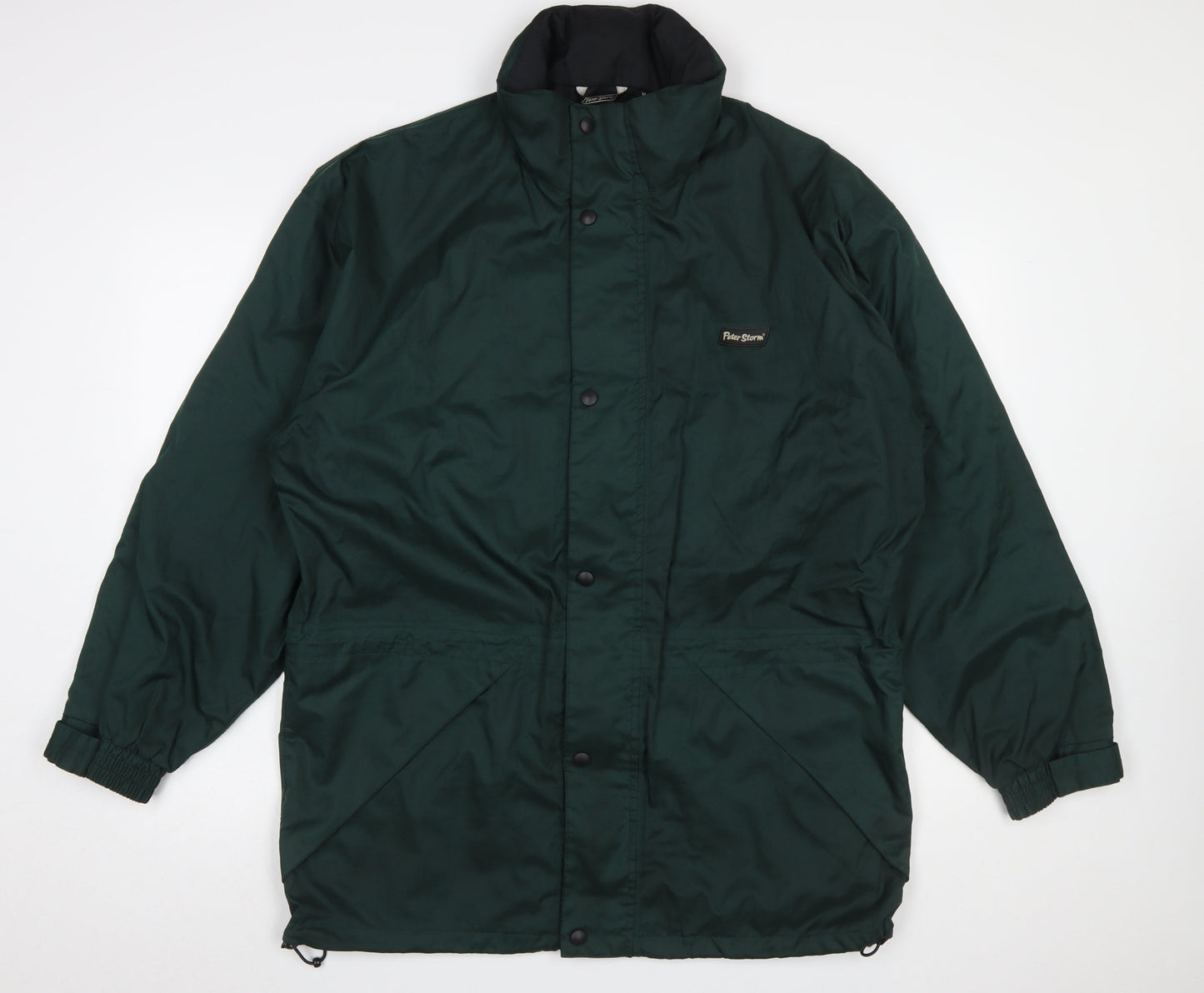 Mens UK Size M Peter Storm Green Parka Coat