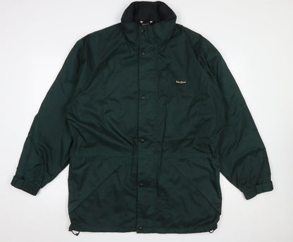 Mens UK Size M Peter Storm Green Parka Coat