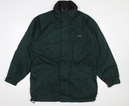Mens UK Size M Peter Storm Green Parka Coat