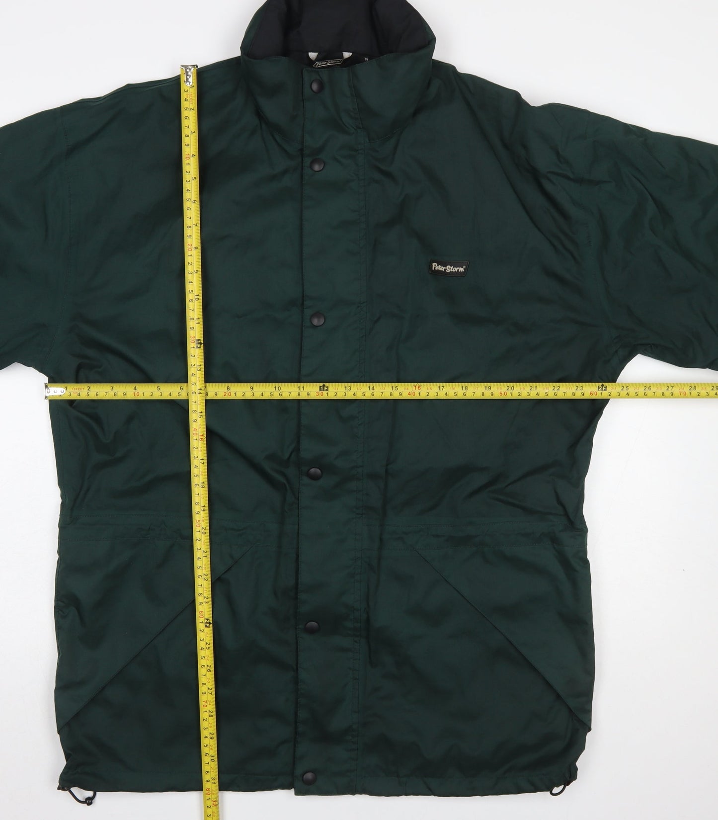 Mens UK Size M Peter Storm Green Parka Coat