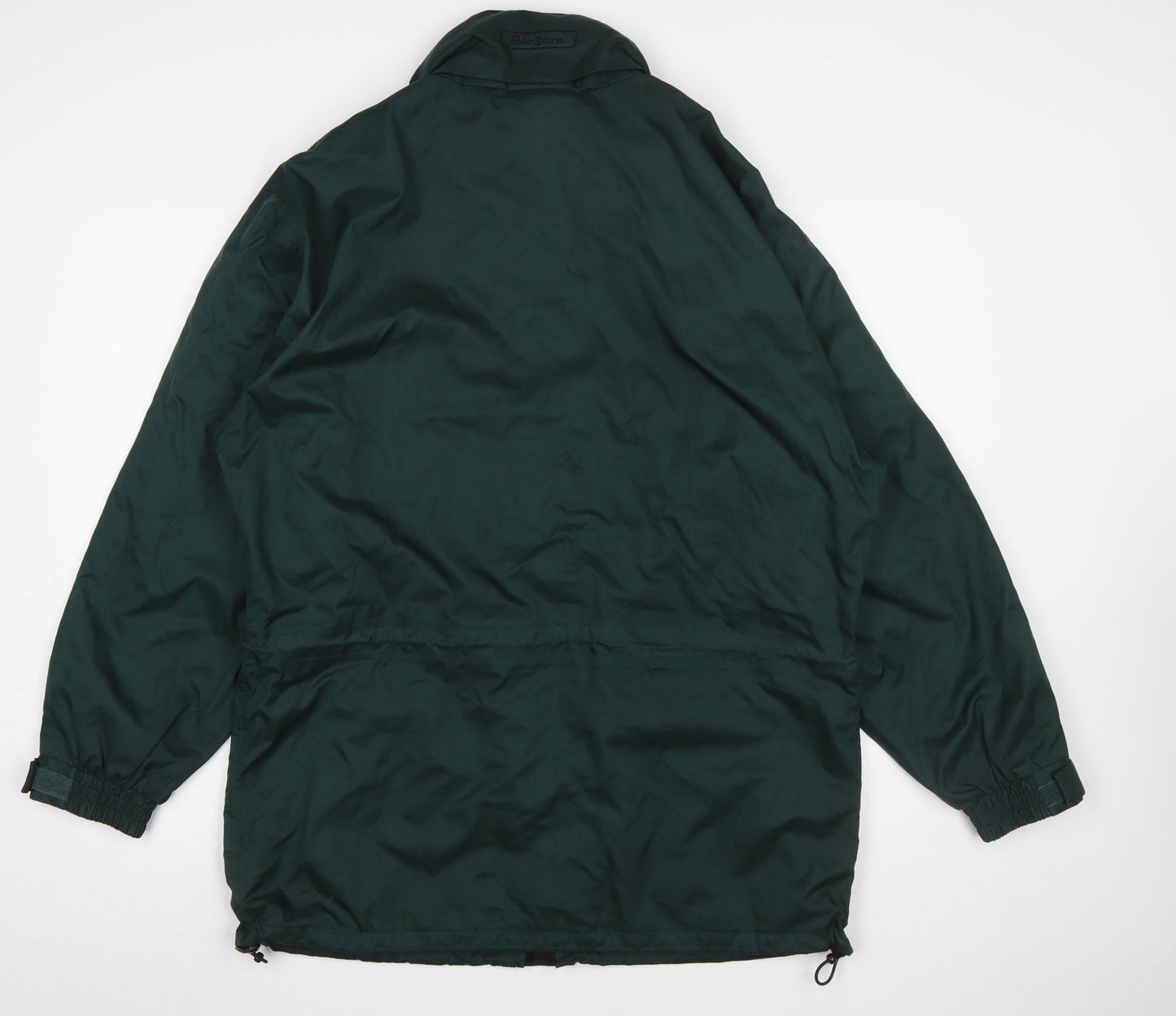 Mens UK Size M Peter Storm Green Parka Coat