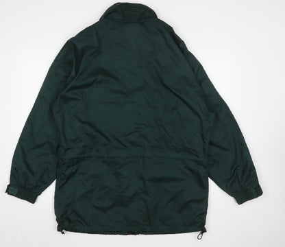 Mens UK Size M Peter Storm Green Parka Coat