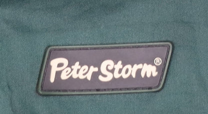 Mens UK Size M Peter Storm Green Parka Coat
