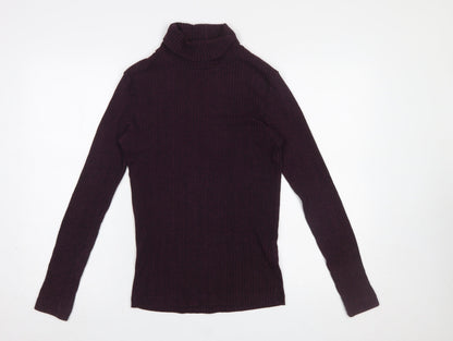 Womens UK Size S River Island Purple Basic Blouse