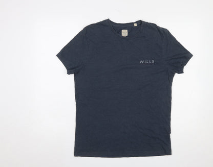 Mens UK Size S Jack Wills Blue  T-Shirt