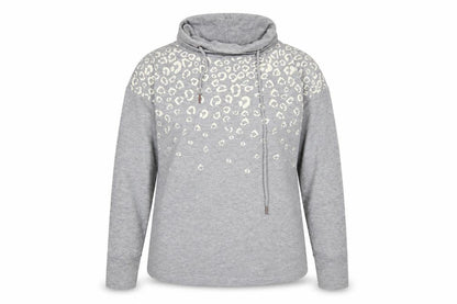 Womens UK Size M Capsule Grey Pullover Sweatshirt