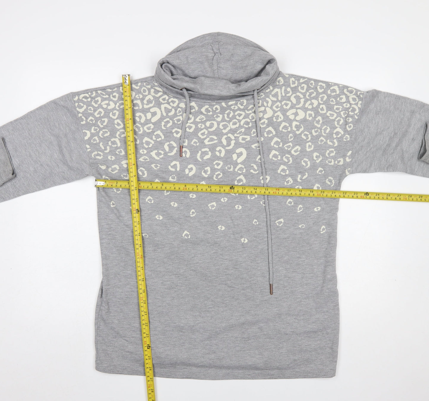 Womens UK Size M Capsule Grey Pullover Sweatshirt