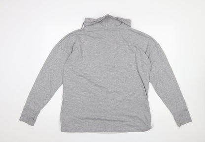 Womens UK Size M Capsule Grey Pullover Sweatshirt